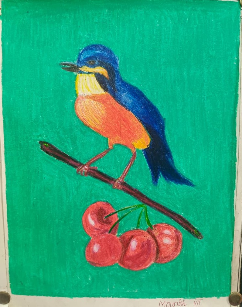 Beautiful landscape drawing